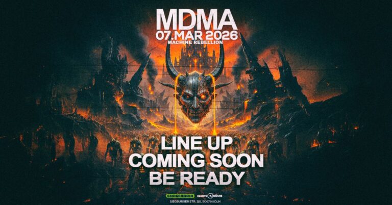 MDMA – Musik Die Mich Antreibt xxx Machine Rebellion xxx