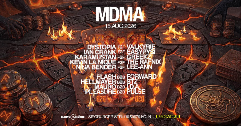 MDMA- Musik Die Mich Antreibt xxx F2F & B2B xxx EDITION